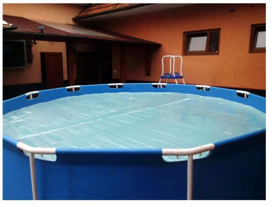 Cornisun kruh 400 cm půlený - solární plachta - main (0)