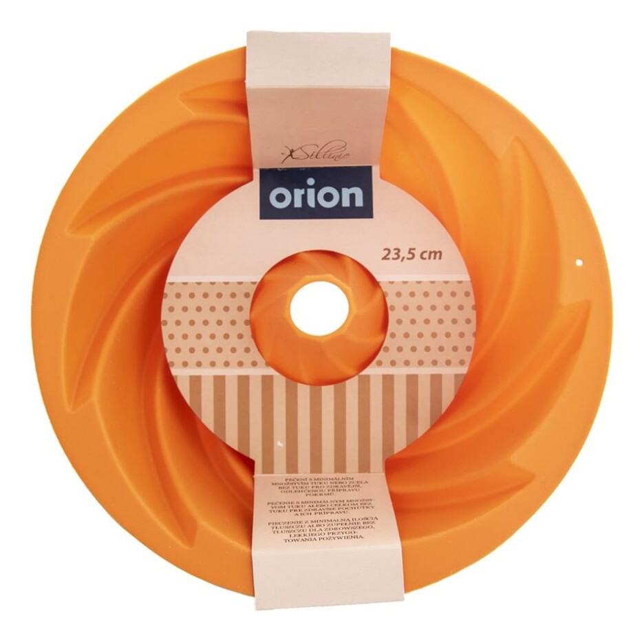 Orion Forma silikon BÁBOVKA FLOWER ORANŽOVÁ  - main (4)