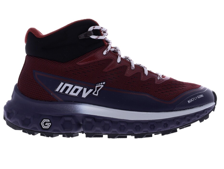Dámská outdoorová obuv Inov-8  Rocfly G 390 Burgundy/Black  UK 6 - main (0)