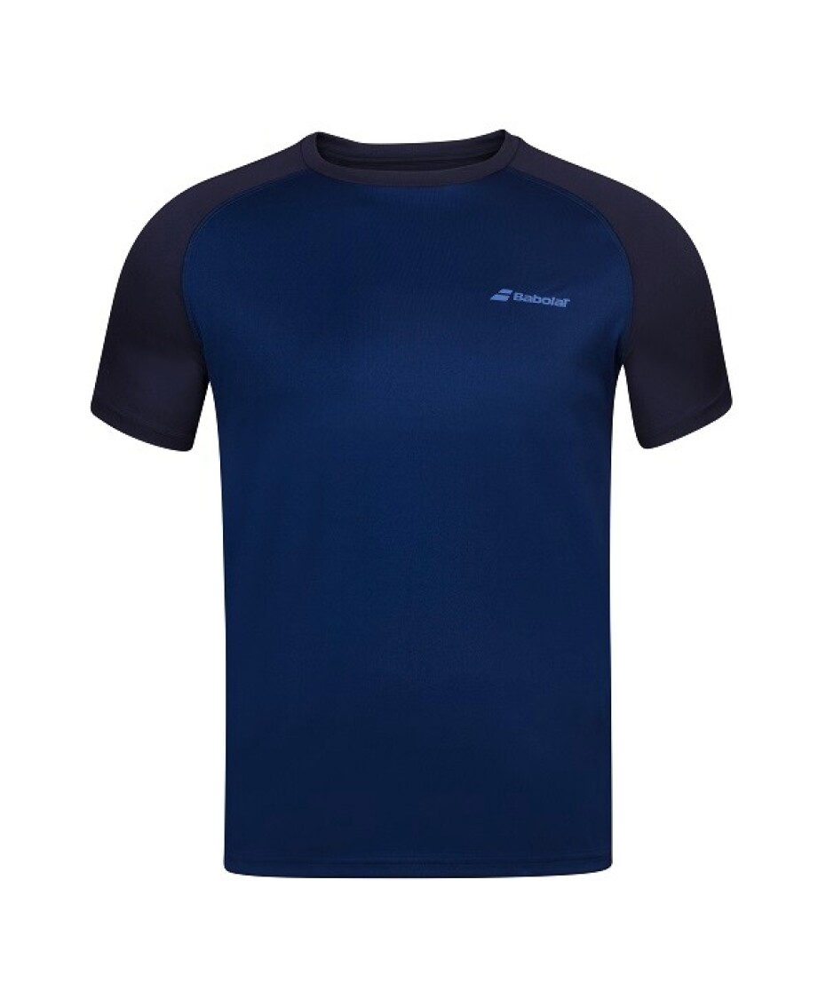 Dětské tričko Babolat  Play Club Crew Neck Tee Estate Blue 8 - 10 let - main (1)