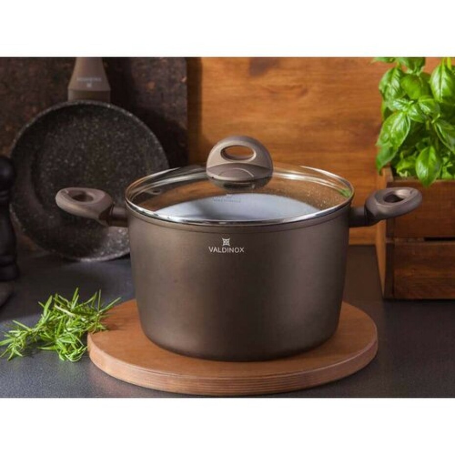 Valdinox Aurum Kastrol s nepřilnavým povrchem s poklicí, 24 cm - main (3)