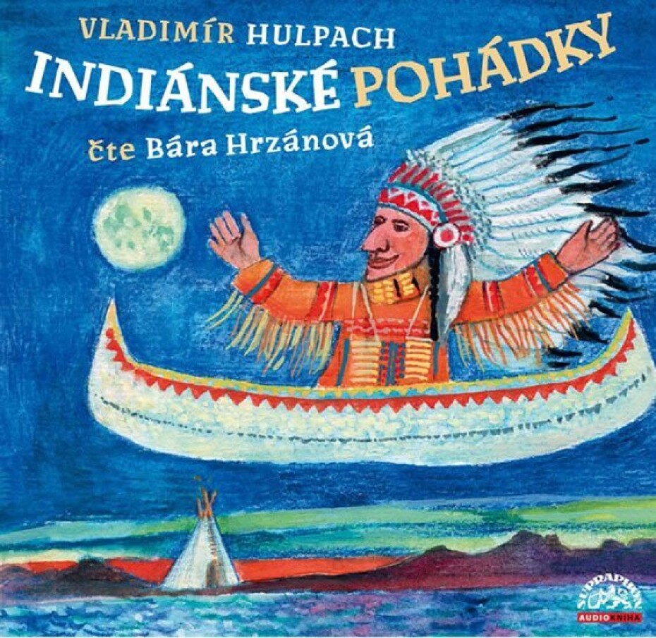 Barbora Hrzánová: Hulpach Indiánské pohádky CD-MP3 - Bára Hrzánová - main (0)