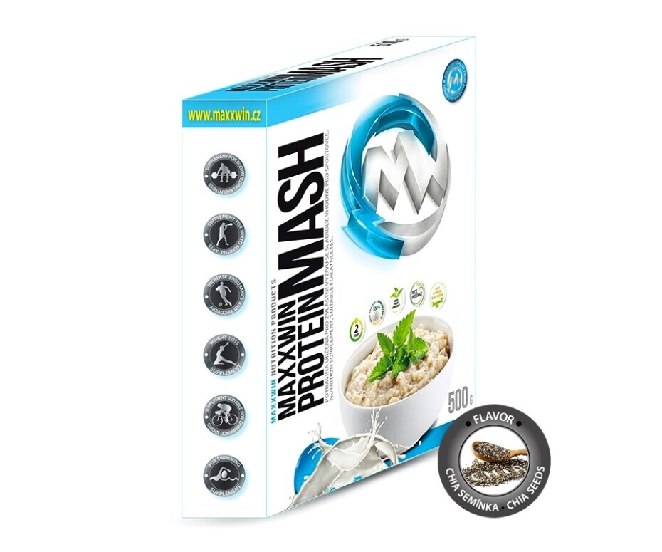 MAXXWIN Protein Mash 500 g malina - main (2)