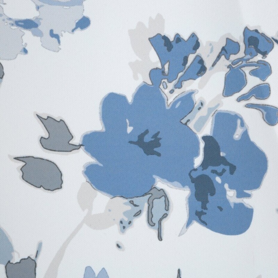 ArtFir Závěs CAREN K | modré květiny 140 x 250 cm - main (5)