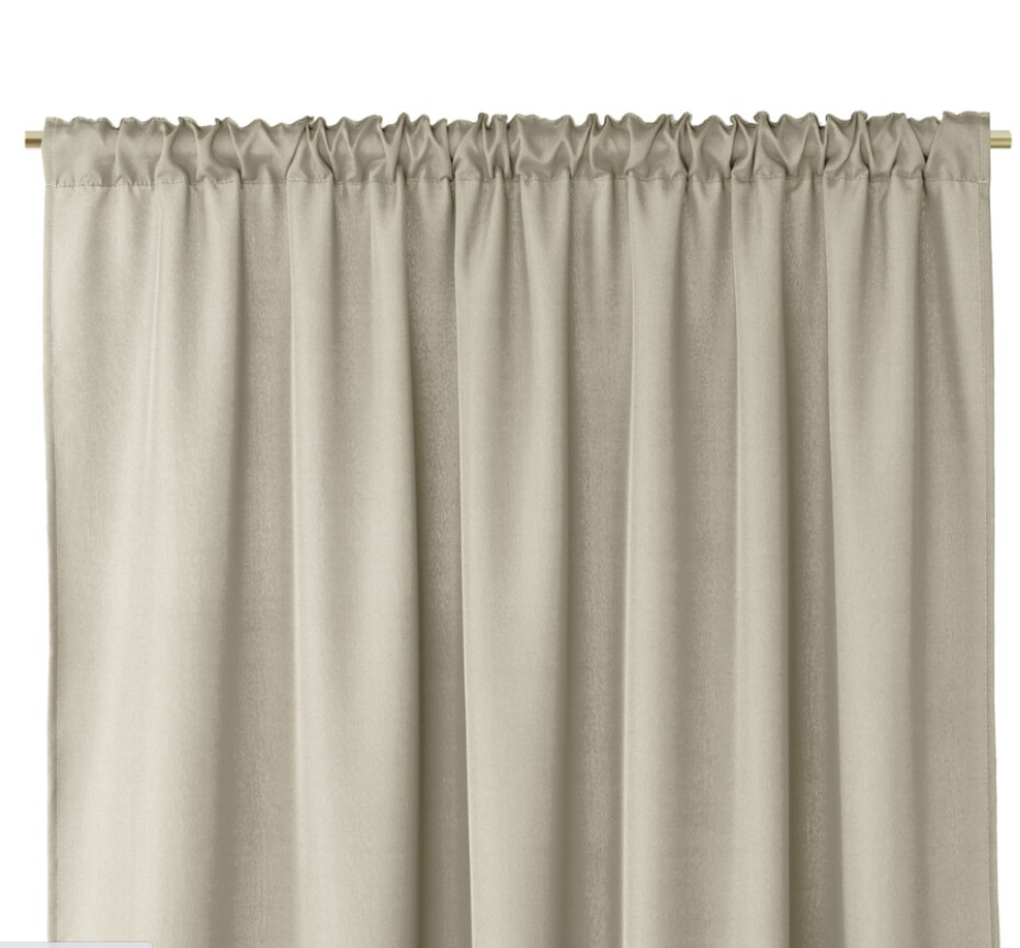 ArtFlhf Zatemňovací závěs OXFORD PLEAT P | 140 x 250 cm Barva: Silver - main (8)
