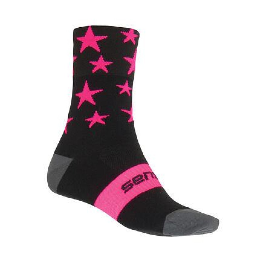 Sensor ponožky Stars Černá/růžová - main (0)