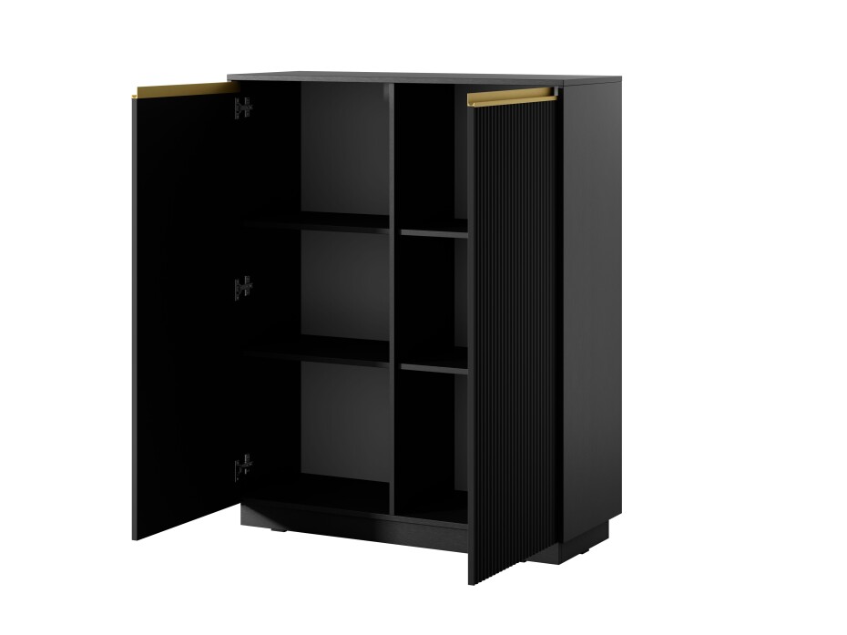 ArtPS Komoda SHOWY KW104 | černá - main (3)