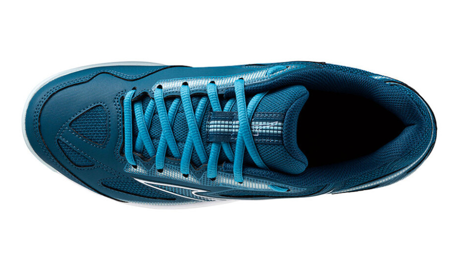 Pánská tenisová obuv Mizuno  BREAK SHOT 4 AC Moroccan Blue/White/Blue Glow  EUR 41 - main (3)