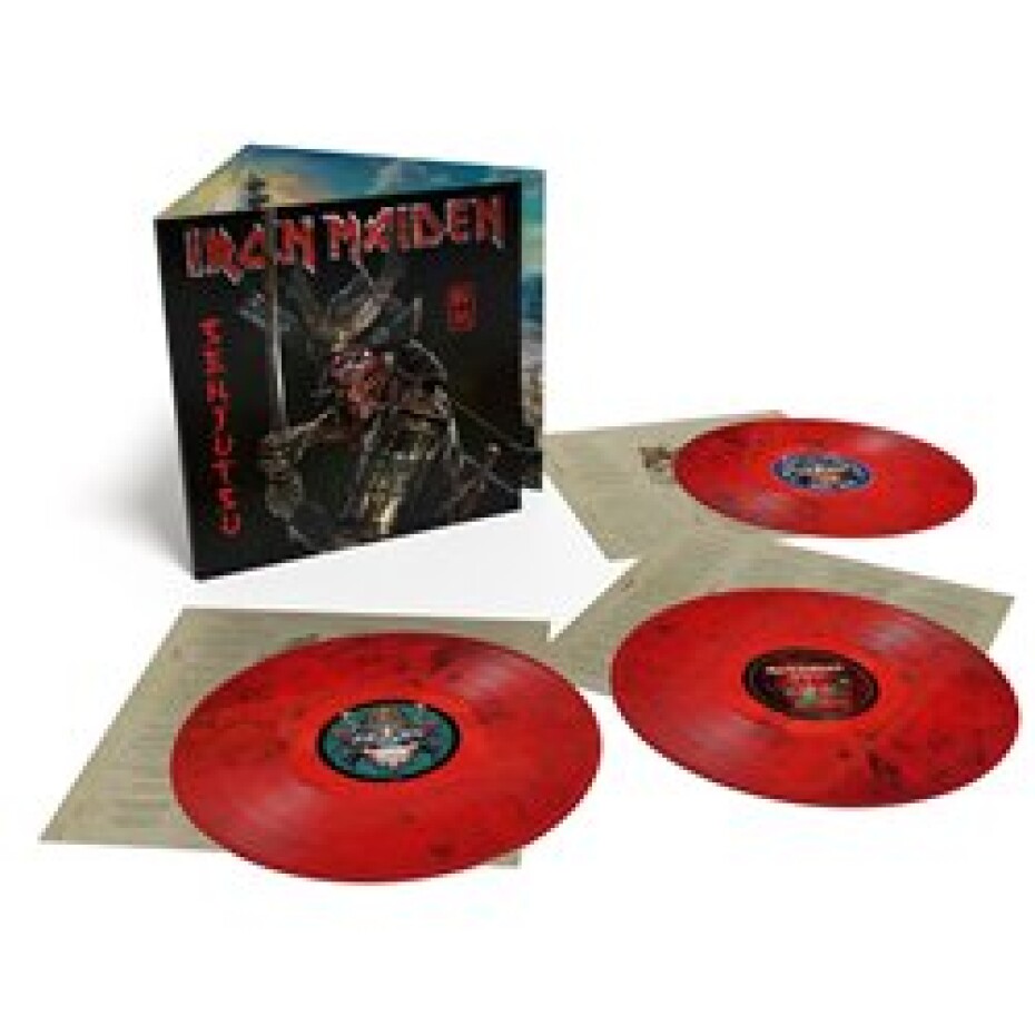 Senjutsu - Indies (Red &amp; Black Vinyl) - Iron Maiden - main (0)