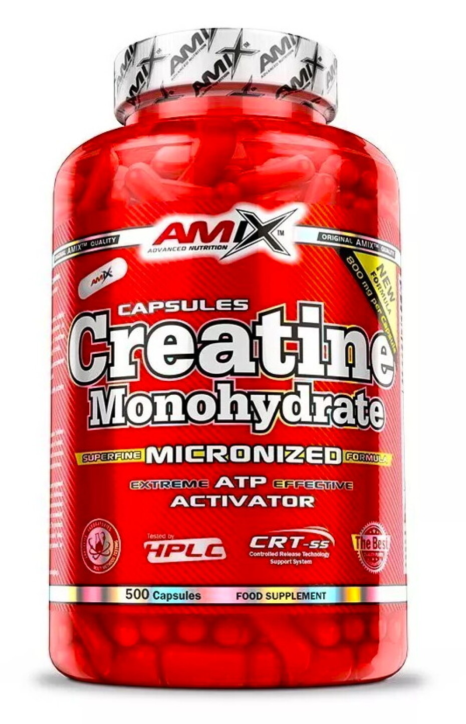 Amix Nutrition Creatine Monohydrate 500 kapslí - main (0)