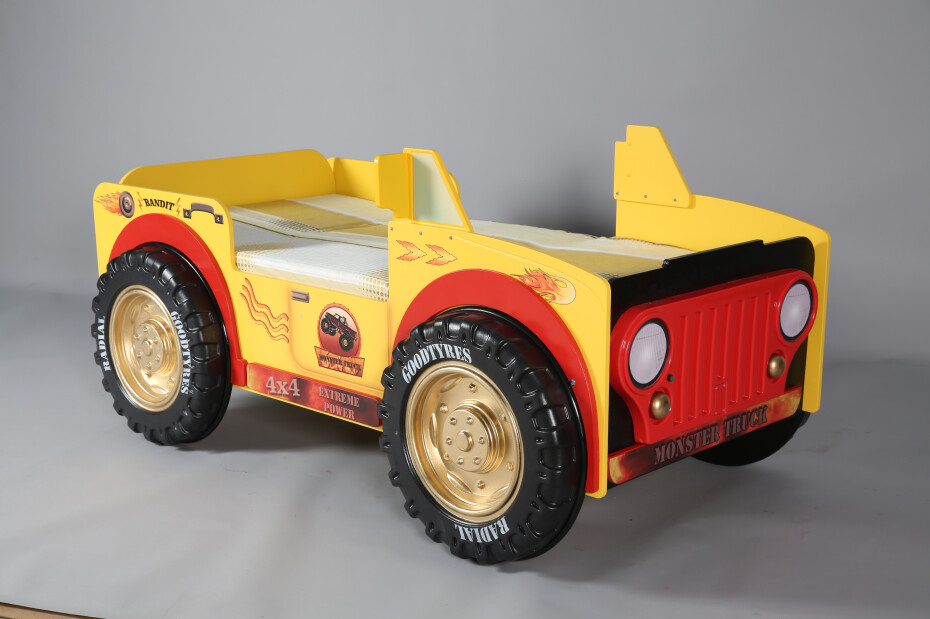 Artplast Dětská postel MONSTER TRUCK | 90 x 190 cm - main (7)
