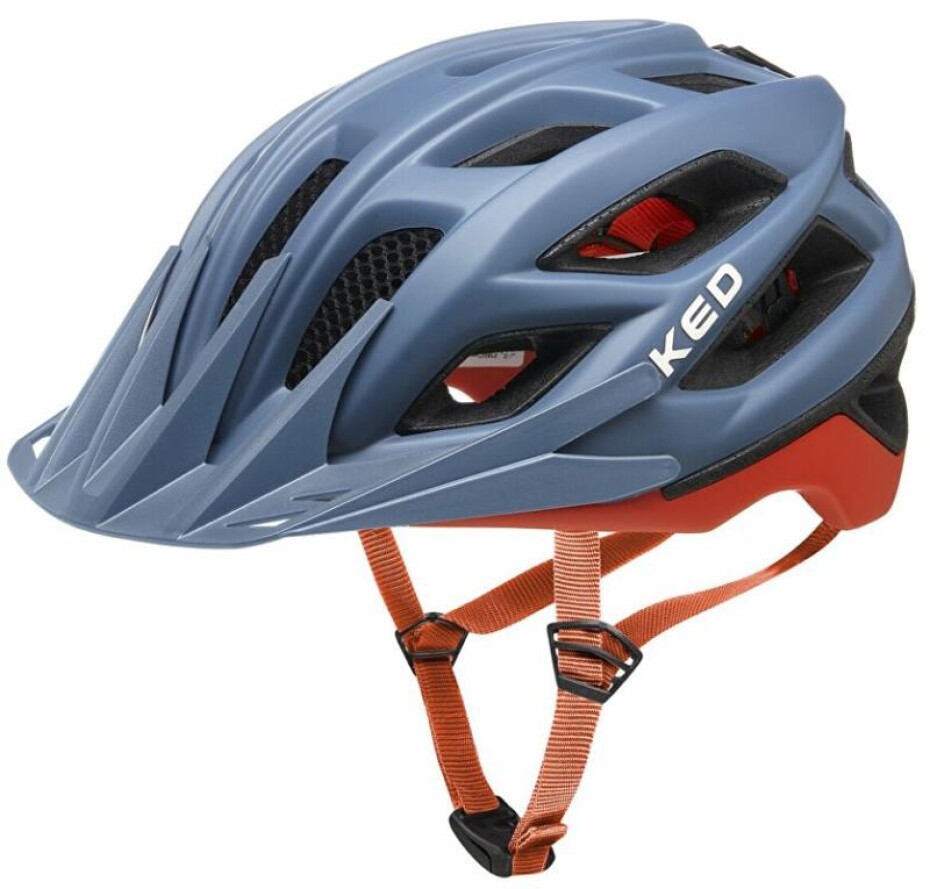 Ked Companion blue grey orange matt cyklistická přilba - main (0)