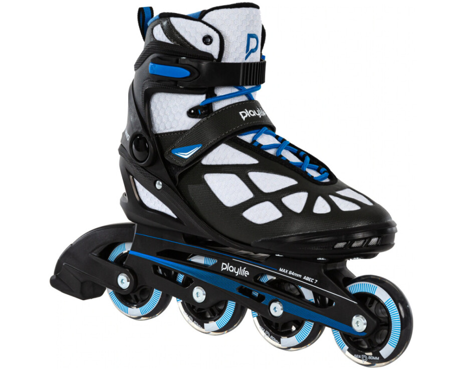 Pánské kolečkové brusle Playlife  Uno Black 80 - main (0)