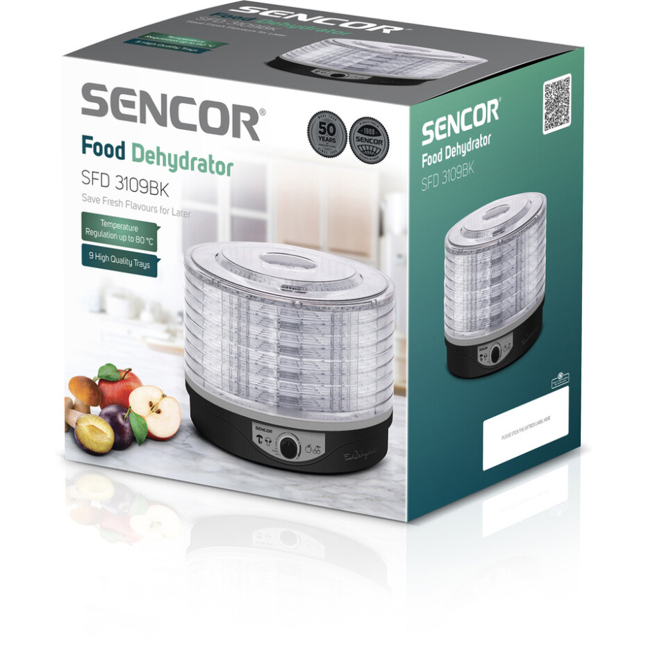 Sencor SFD 3109BK sušička ovoce - main (9)