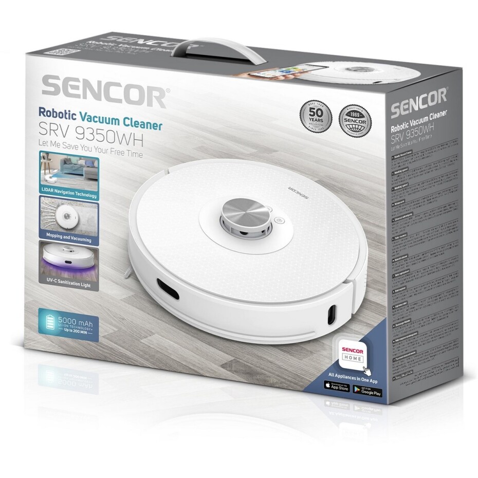 Sencor SRV 9350WH robotický vysavač - main (22)