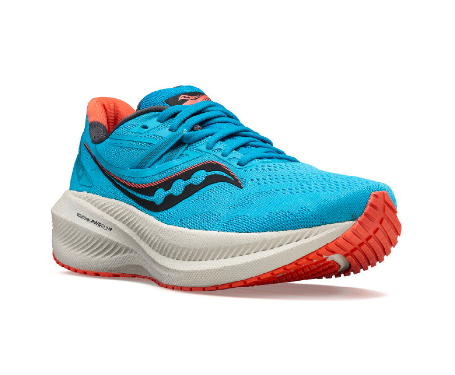Dámská běžecká obuv Saucony  Triumph 20 Ocean coral  UK 5 - main (3)
