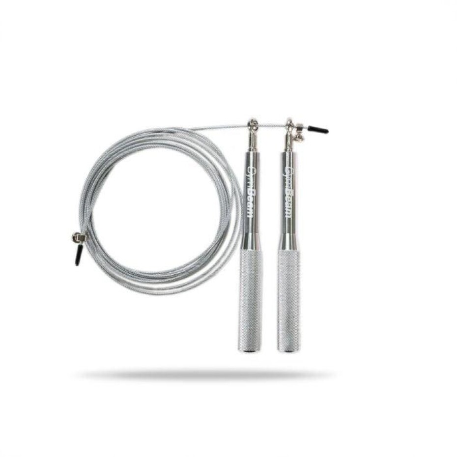 GymBeam Švihadlo Metal Jumping Rope Silver - main (0)