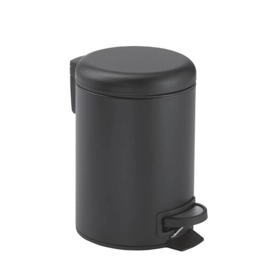 GEDY 330914 Odpadkový koš POTTY 5 l, matná černá - main (0)