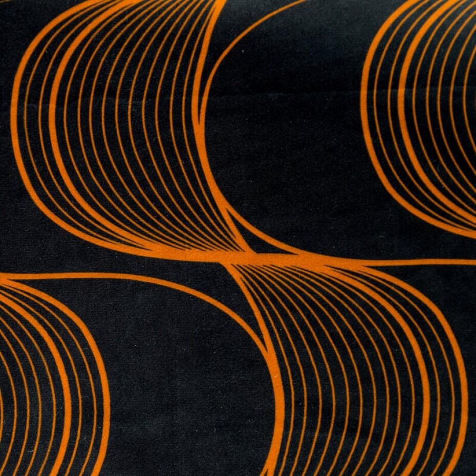 ArtFir Závěs FIELD K | černá/červená 140 x 250 cm - main (4)