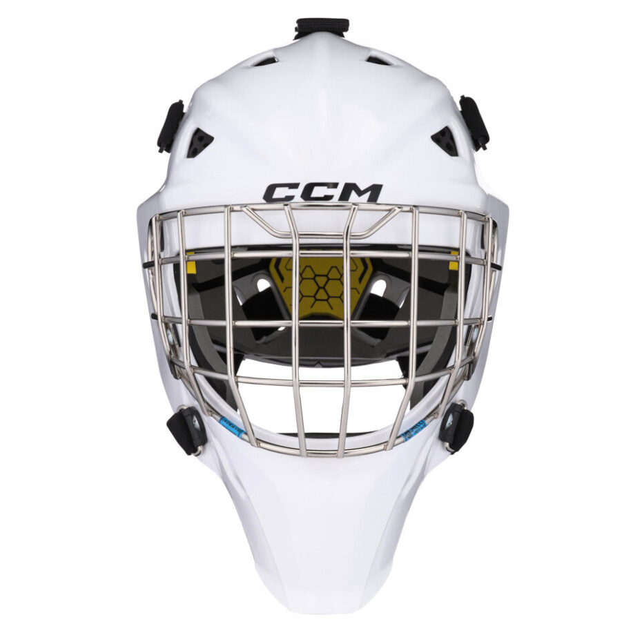 Brankářská hokejová maska CCM Axis F5 CCE White Žák (youth) - main (3)
