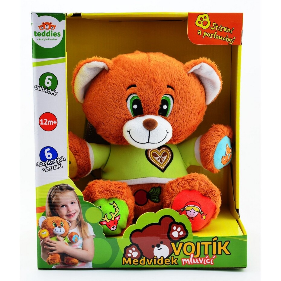 Teddies Mluvící medvěd Vojtík, 30 cm - main (5)