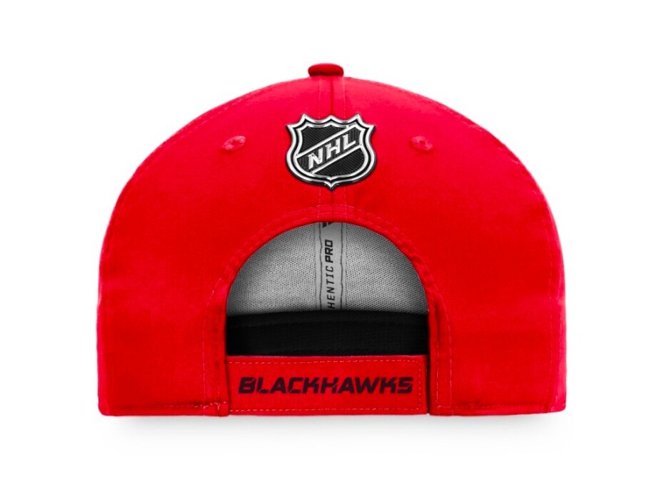Pánská kšiltovka Fanatics  Authentic Pro Locker Room Structured Adjustable Cap NHL Chicago Blackhawks - main (3)