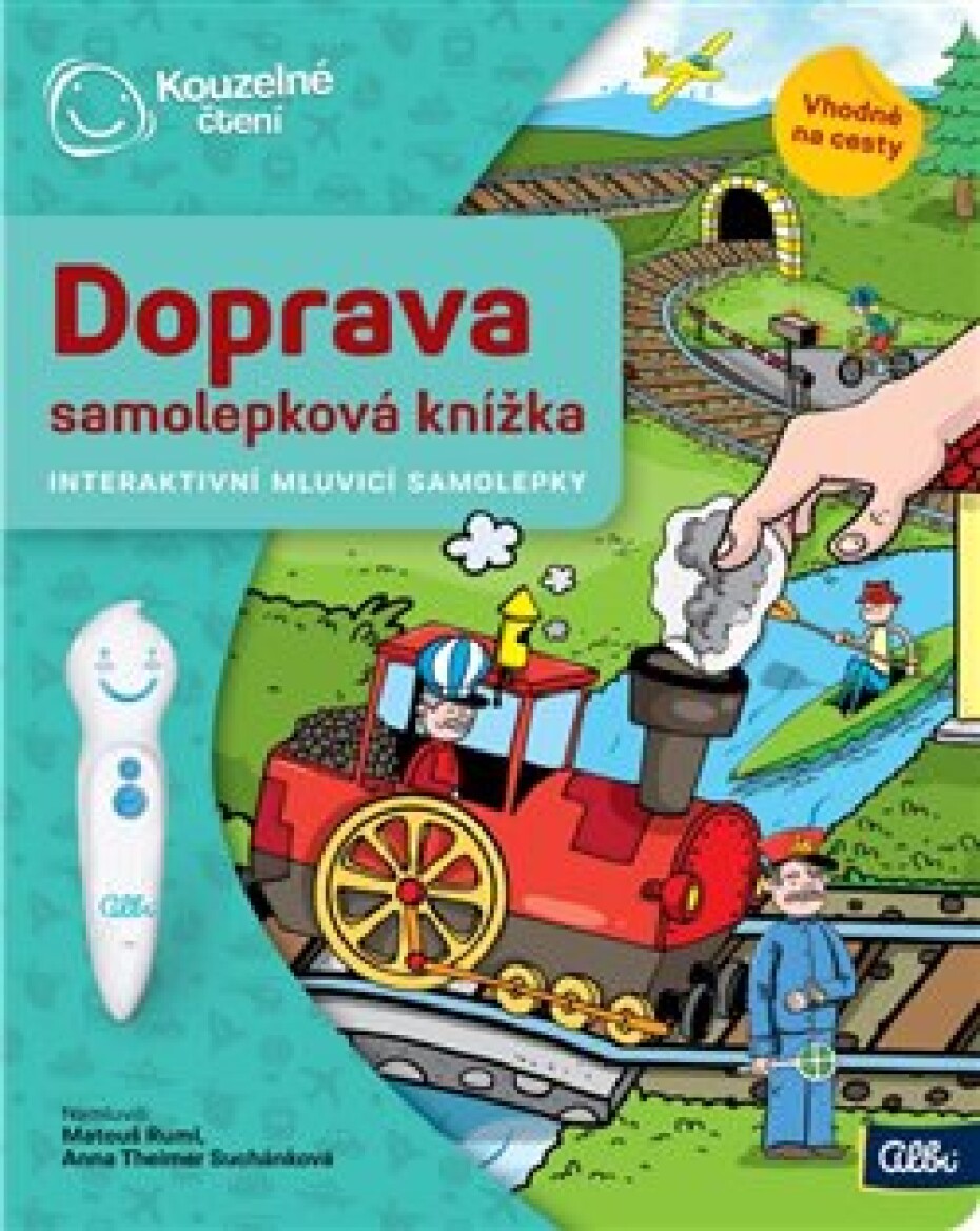 ALBI Samolepková knížka Doprava - main (0)
