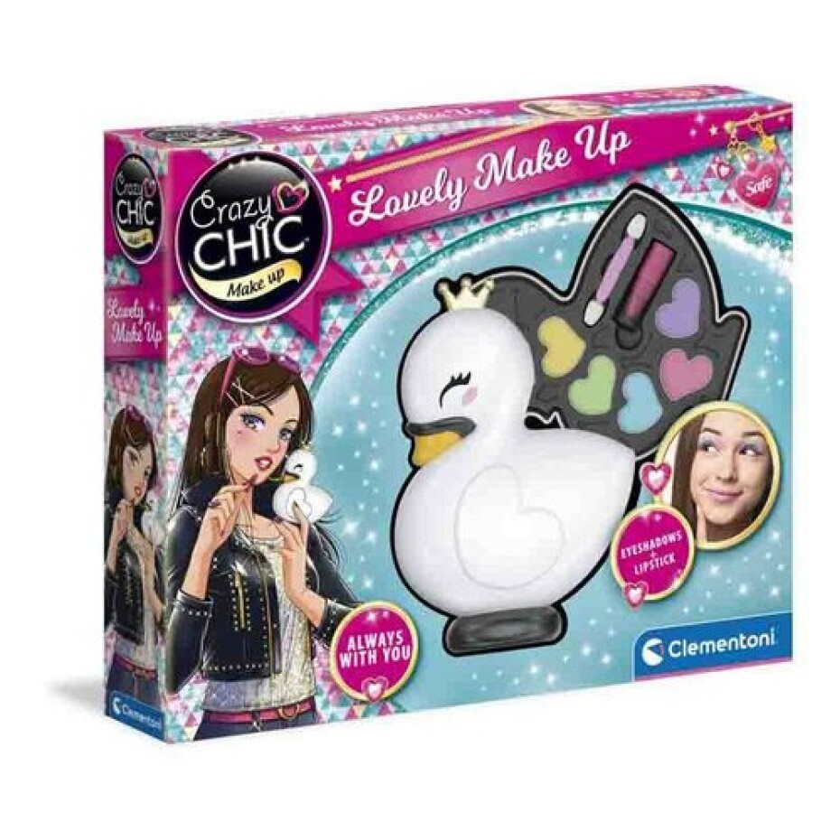 Clementoni Make-up sada Crazy Chic, labuť, 27 x 22 x 5 cm - main (2)