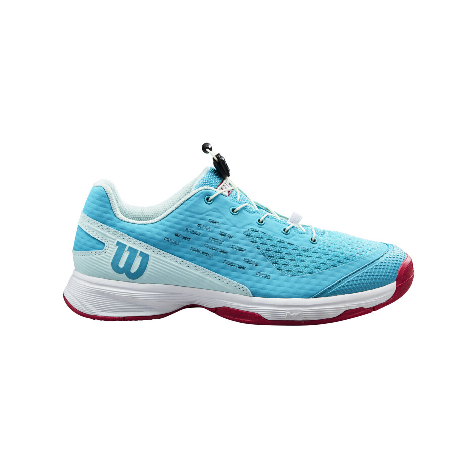 Dětská tenisová obuv Wilson Rush Pro 4.0 JR QL Scuba Blue  UK 5,5 - main (0)