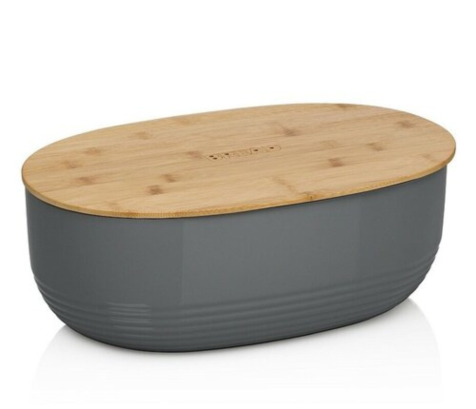 Kela Plastový chlebník NAMUR 37,5 x 23 x 14 cm, antracit - main (0)