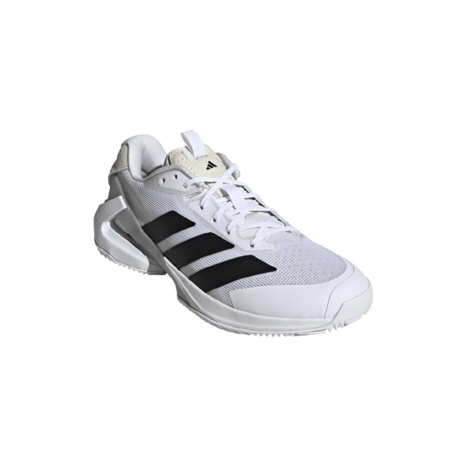 Pánská tenisová obuv adidas Adizero Ubersonic 5 White/Core Black  EUR 45 1/3 - main (4)