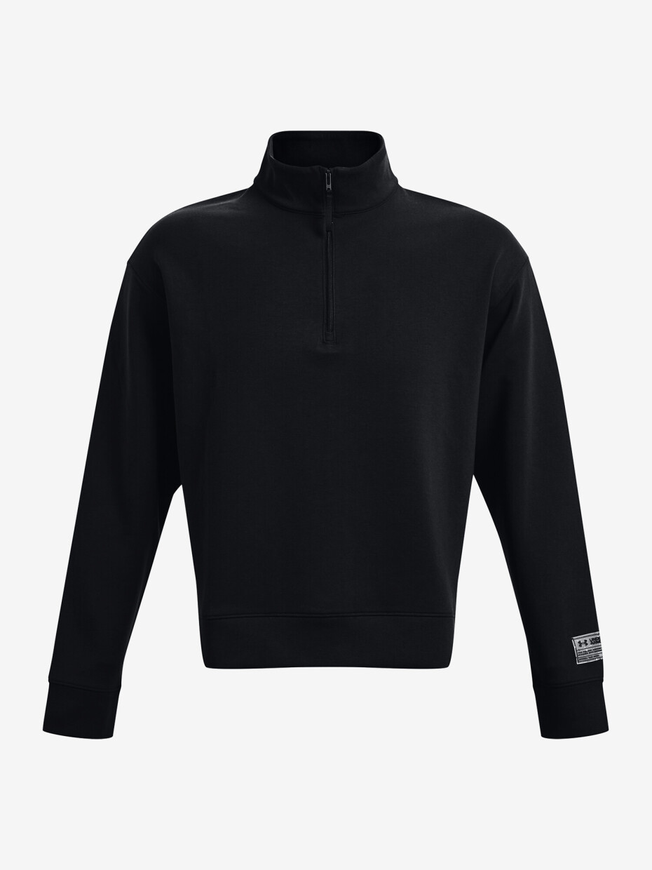 Pánská mikina Under Armour  Summit Knit 1/2 Zip-BLK L - main (0)