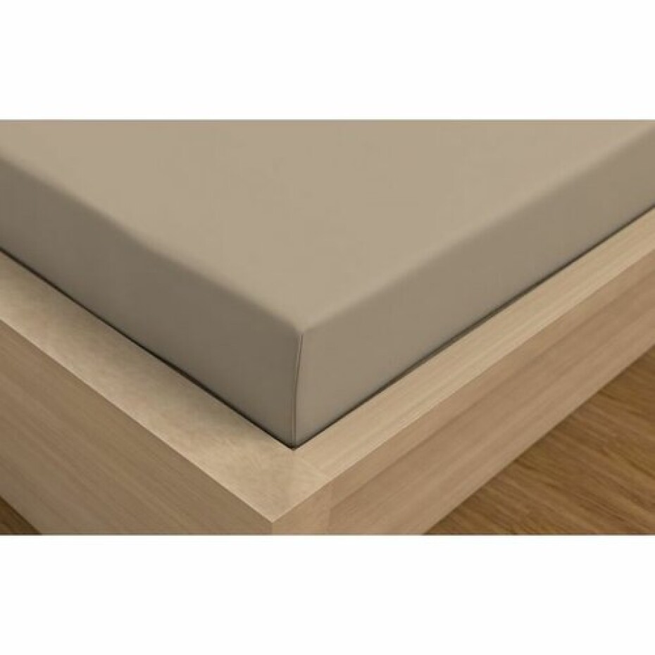 Kvalitex Saténové prostěradlo Luxury collection béžová, 140 x 200 cm - main (1)