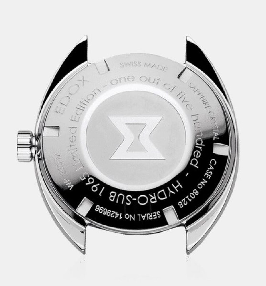 EDOX Hydro-Sub Date Automatic Chronometer 80128-357JNM-BUDD Limited Edition - main (1)