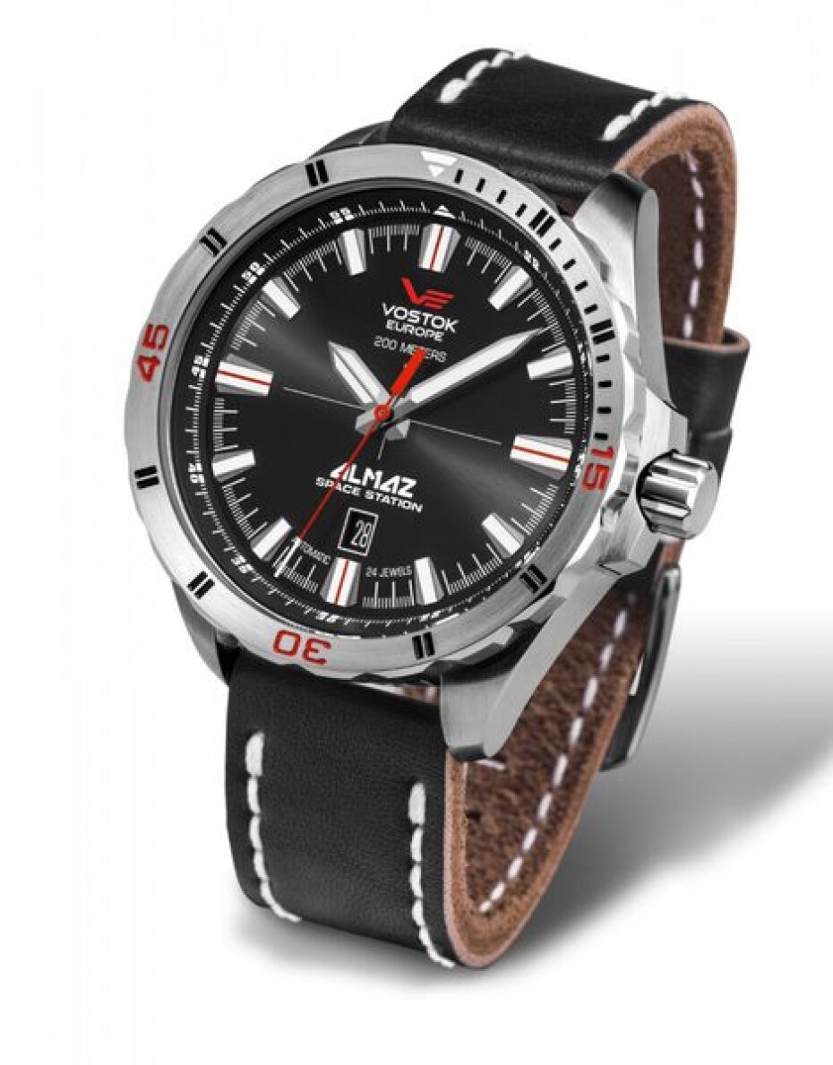Vostok Europe Almaz Automatic Line NH35A/320A258 - Ocelový řemínek - main (1)