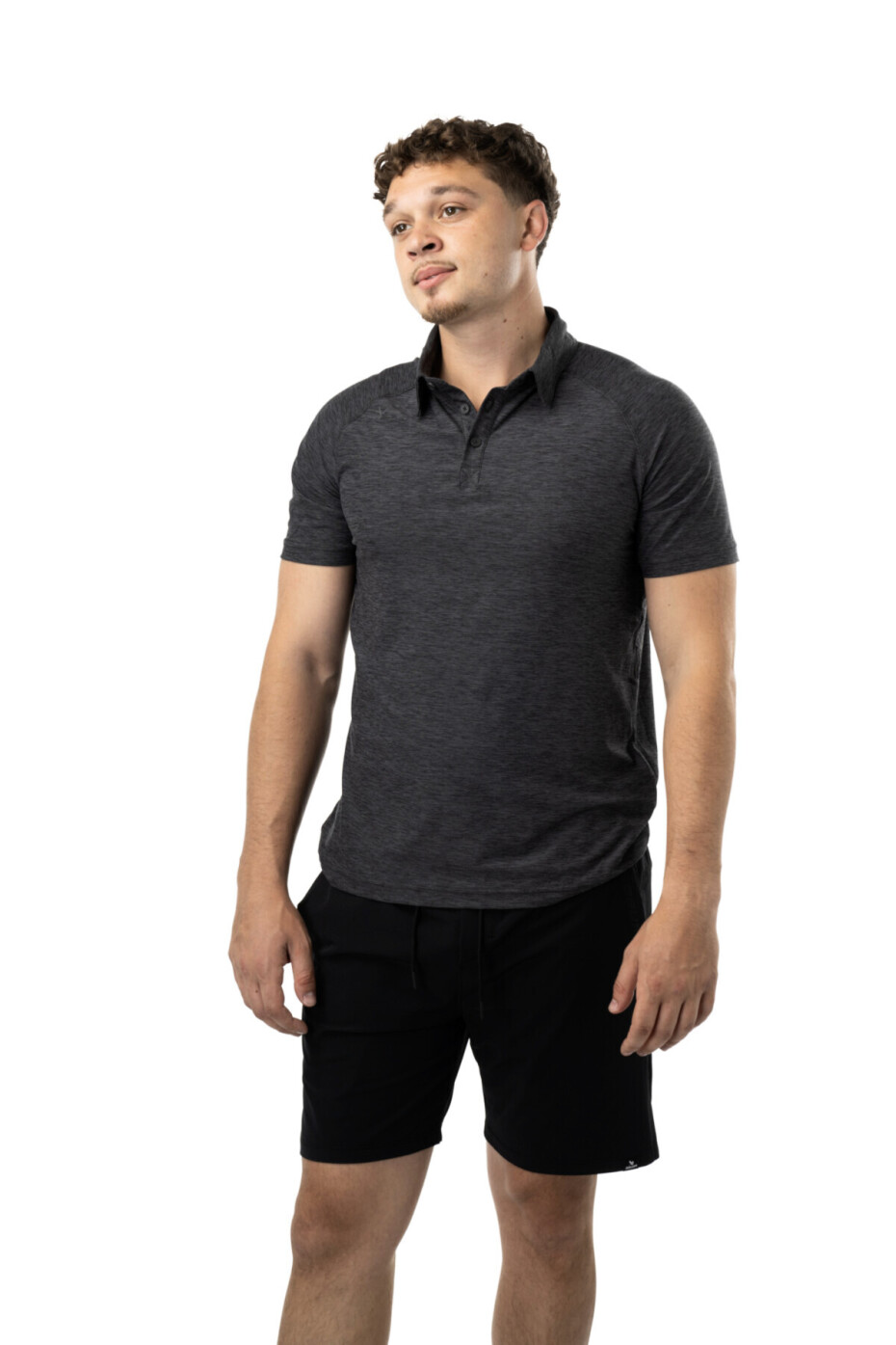 Pánské tričko Bauer  Core Perf Polo Grey S - main (1)