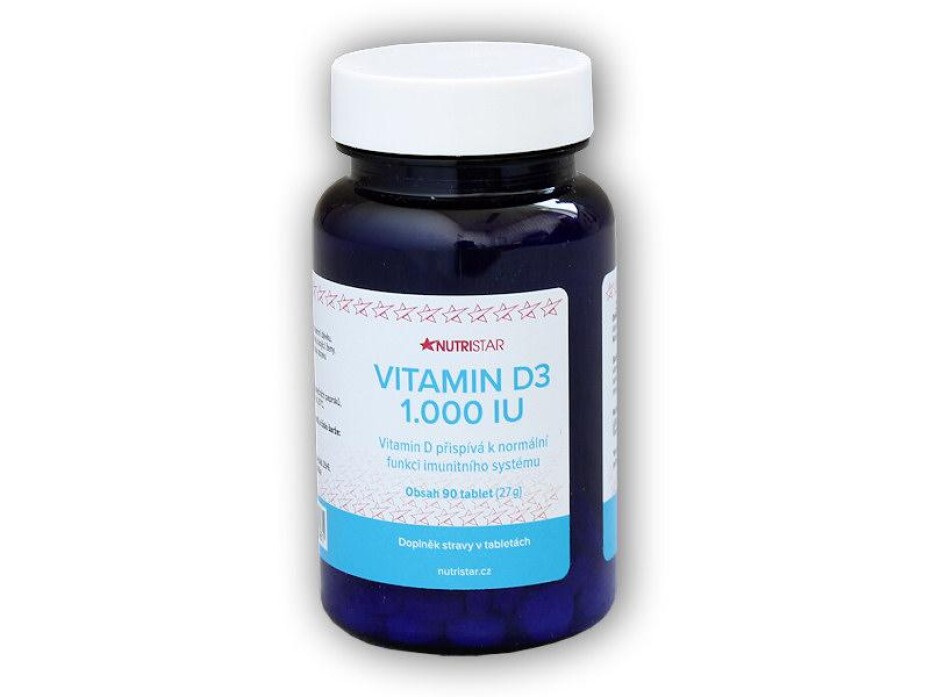 Nutristar Vitamín D3 90 tablet - main (0)