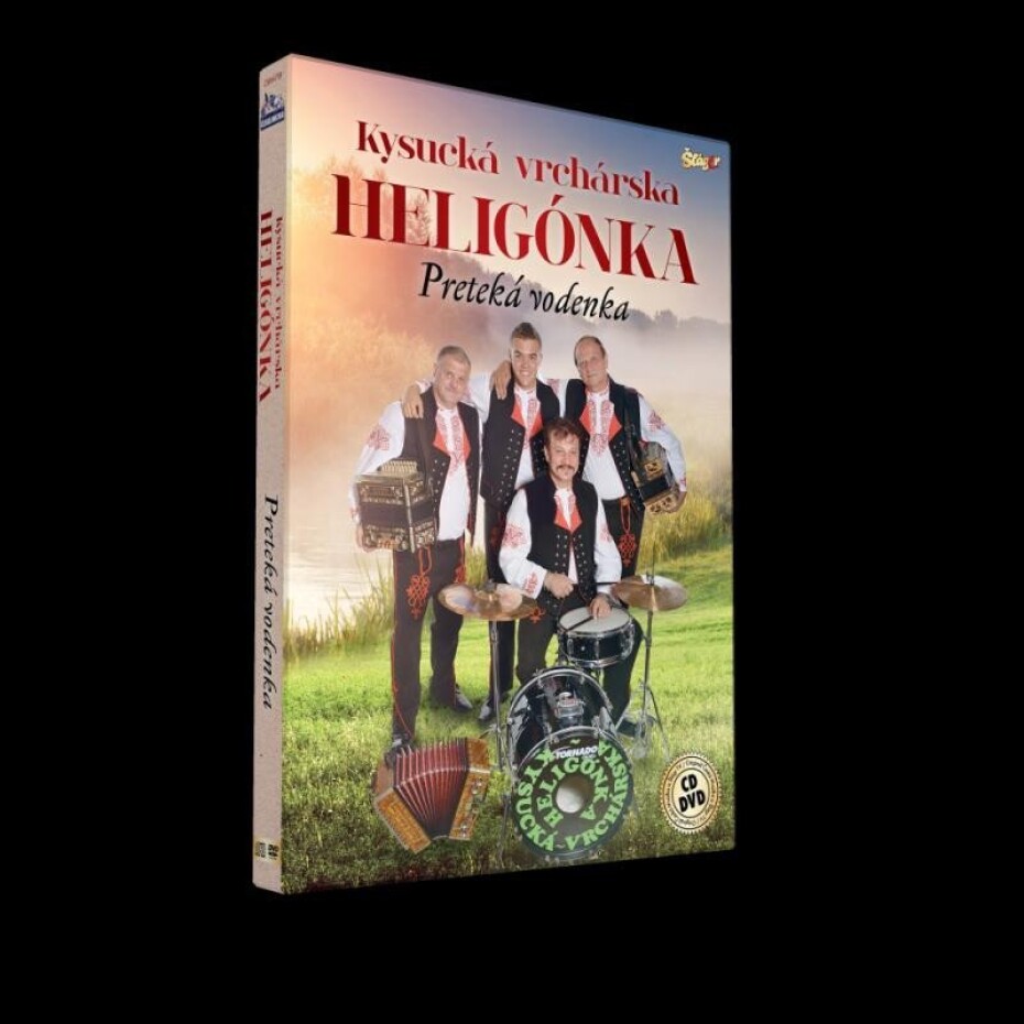 Preteká vodenka - CD + DVD - Vrchárská Heligonka Kysucká - main (0)