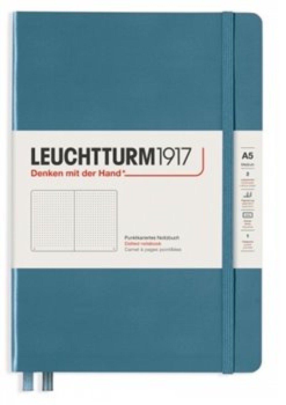 Leuchtturm1917 Zápisník A5 Stone Blue - main (0)