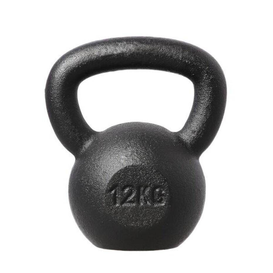 HMS Litinový kettlebell KZG12 12 kg, černý - main (0)