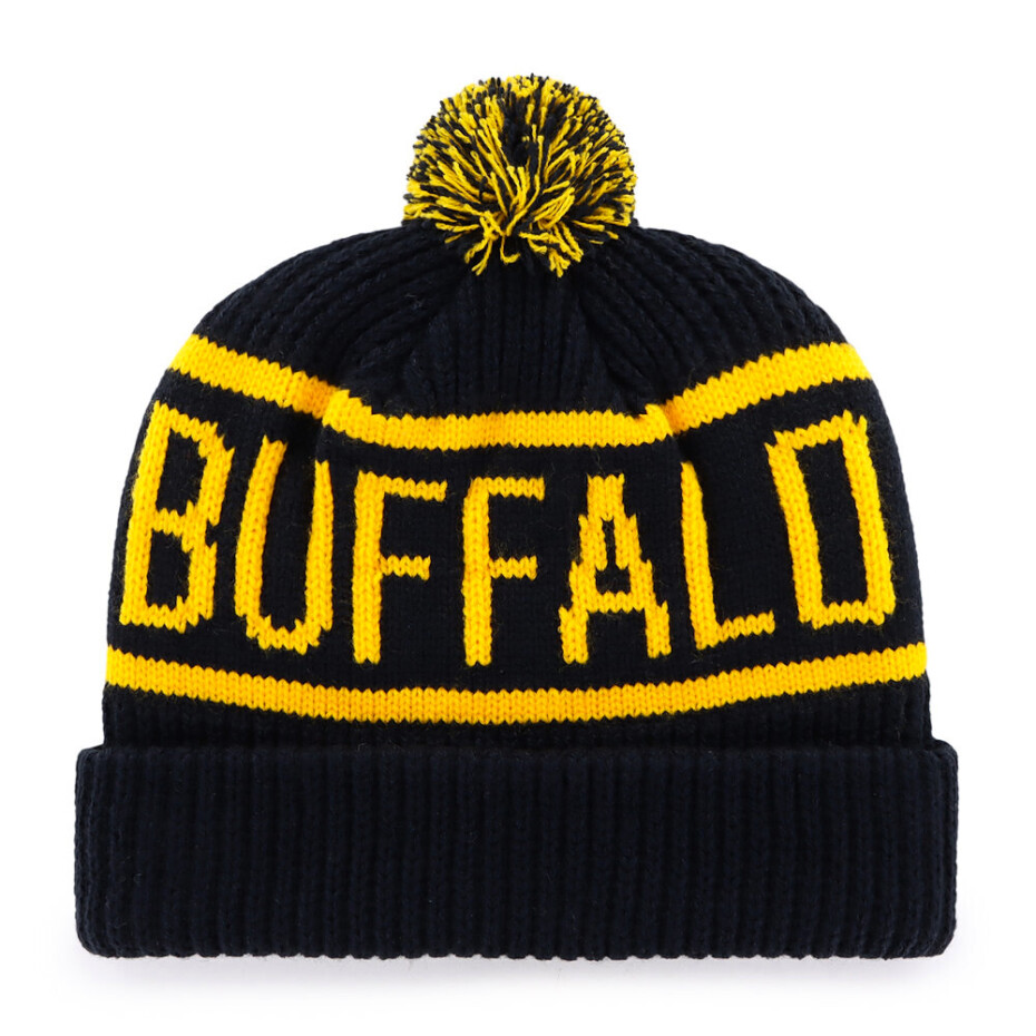 Zimní čepice 47 Brand  NHL Buffalo Sabres Calgary '47 Cuff Knit - main (1)