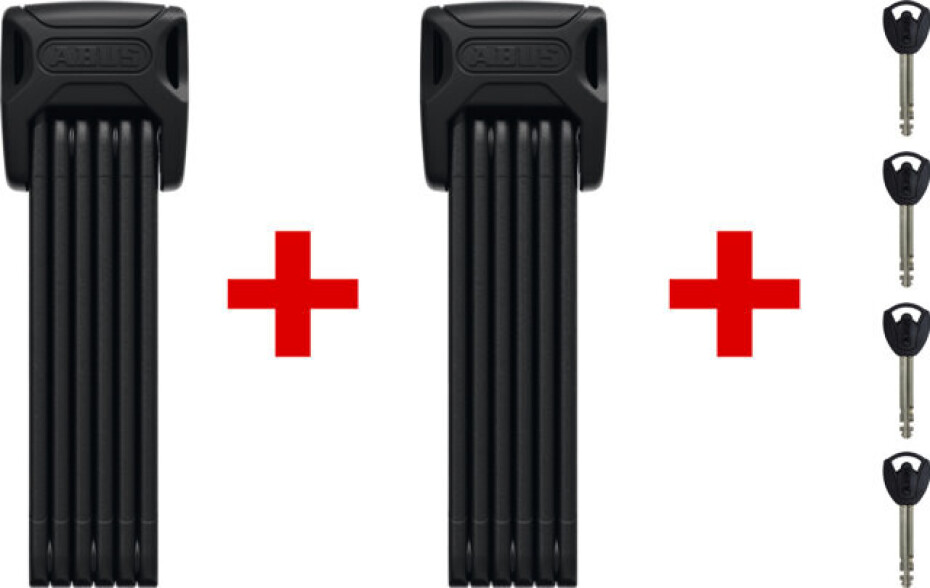 Zámek na kolo Abus  6000K/90 BK SH BORDO Twinset - main (0)