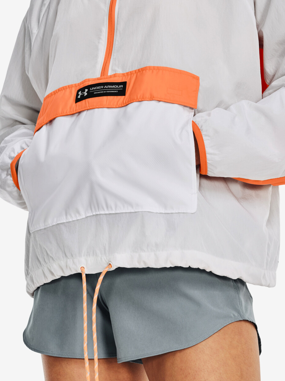Dámská bunda Under Armour  Rush Woven Anorak-WHT XL - main (2)