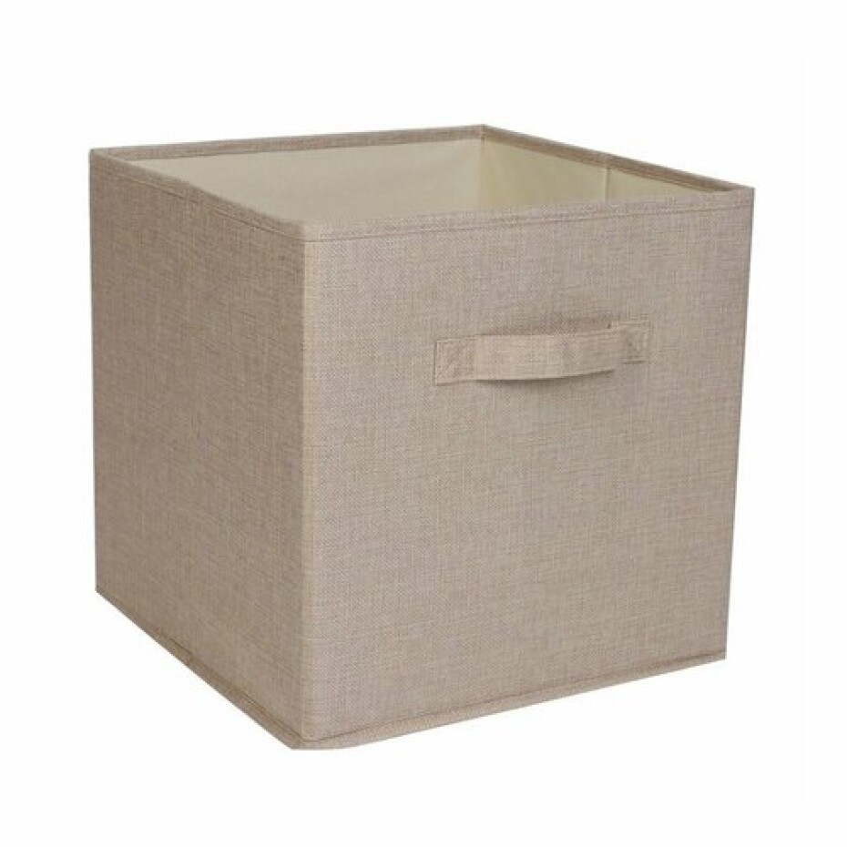 Compactor Skládací úložný box do police Sandy 31 x 31 x 31 cm, béžová - main (0)