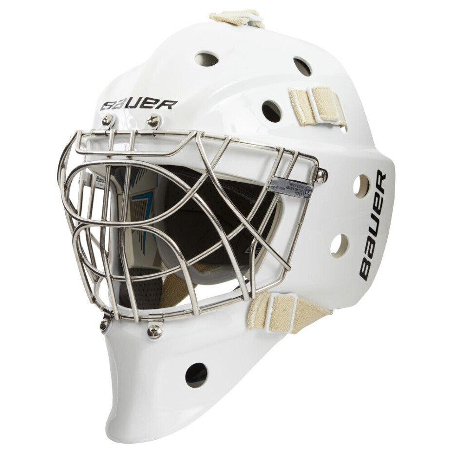 Brankářská hokejová maska Bauer  904 Goal Mask CCE Senior L, bílá - main (0)