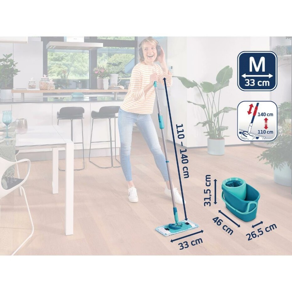 Leifheit Set Clean Twist M Ergo úklidový set - main (10)