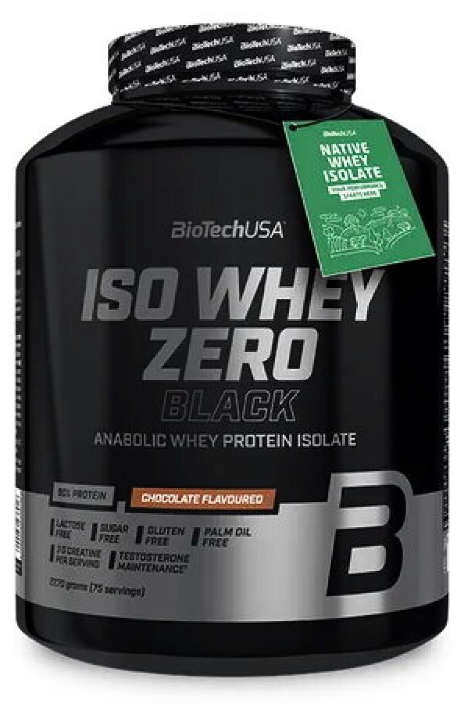 BioTech USA ISO Whey Zero Black 2270 g čokoláda - main (0)