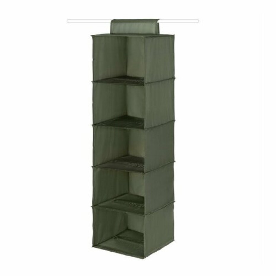 Compactor Závěsný organizér na boty a prádlo GreenTex 30 x 30 x 105 cm - main (0)