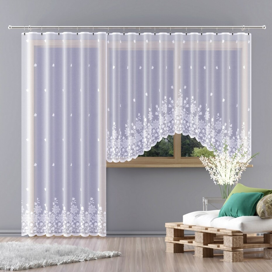 Forbyt Záclona Floro, 300 x 150 cm - main (0)