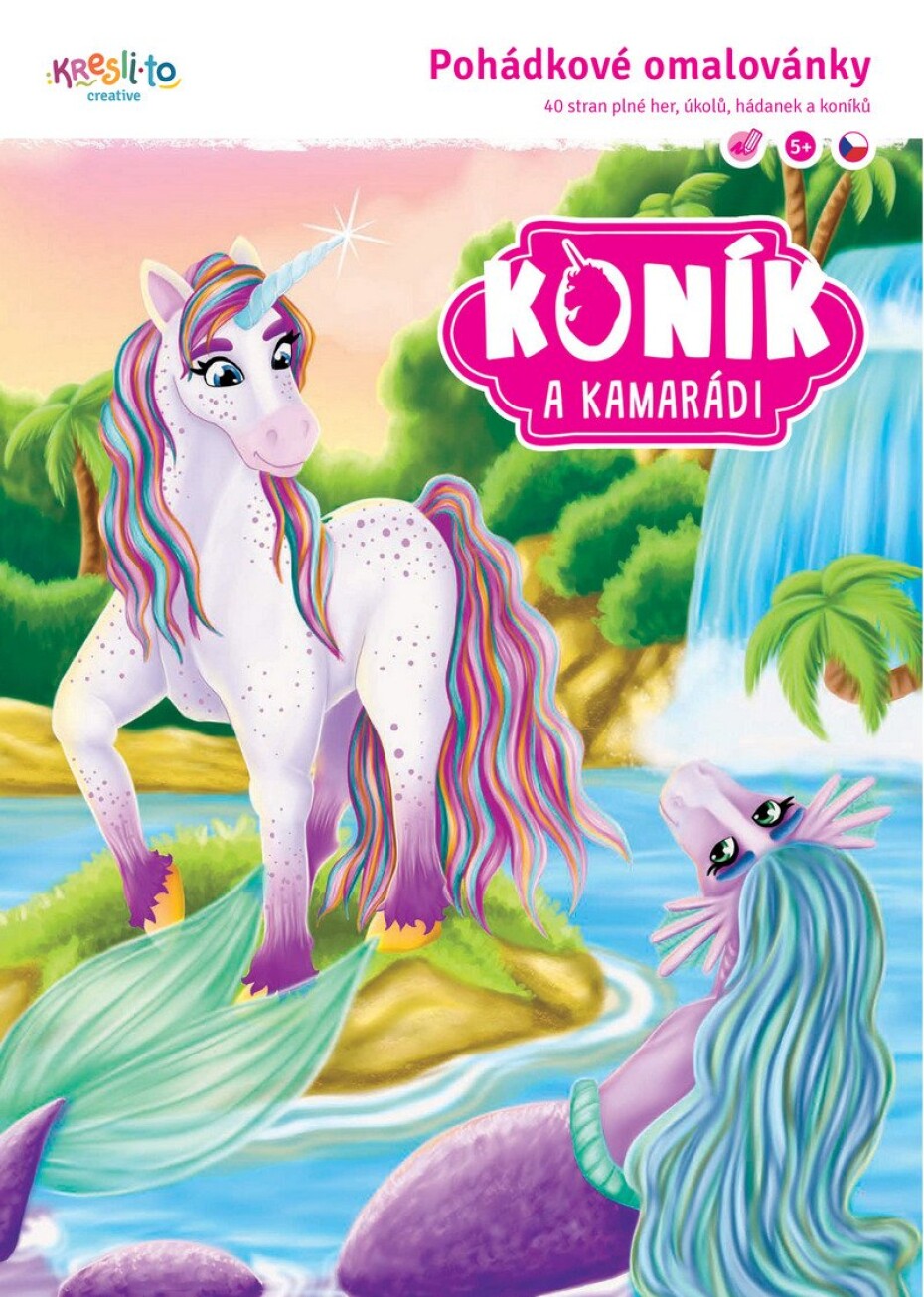 Koník a kamarádi - Pohádkové omalovánky - Valentina Montevecchi - main (0)